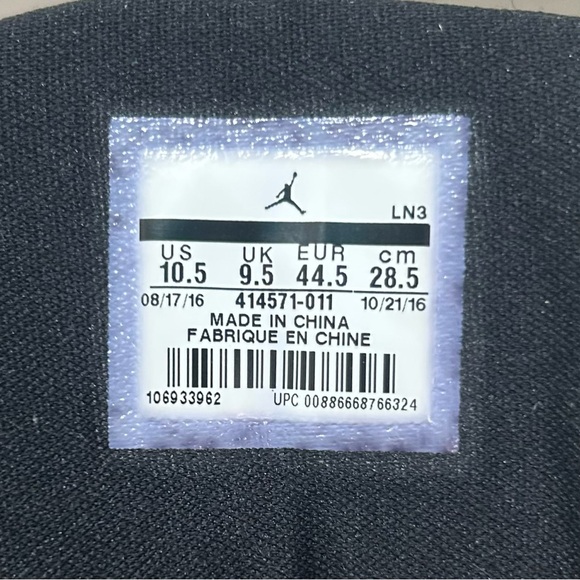 Nike Air Jordan 13 XIII Retro Black Cat Basketball Shoes Mens Size 10.5 - Picture 9 of 9